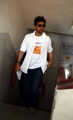 Irrfan Khan snapped at Delhi school on 30th April 2015